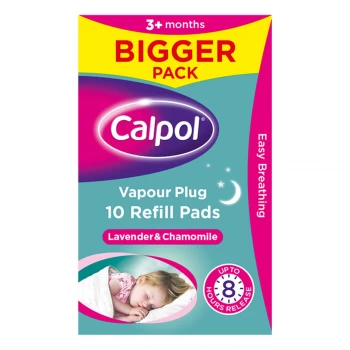 Calpol Vapour Plug XL Pack 10 Refill Pads