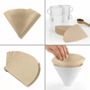 Coffee Filter Paper Cones (Set of 100) - Beem
