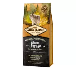 Carnilove LB Adult Dog Food 12KG - Salmon & Turkey