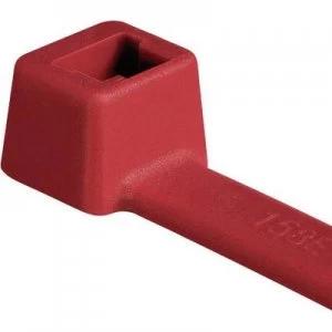 HellermannTyton 111-04804 T50R-PA66-RD Cable tie 200 mm 4.60 mm Red 100 pc(s)