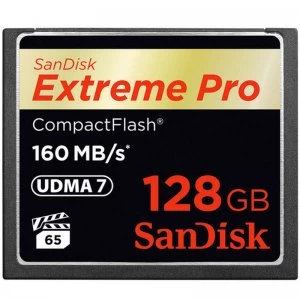 SanDisk Extreme PRO Compact Flash 128GB Memory Card