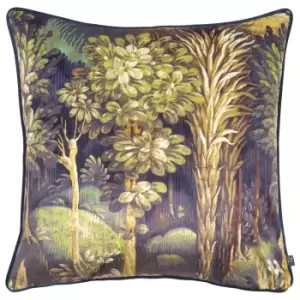 Forbidden Forest Cushion Ebony, Ebony / 55 x 55cm / Polyester Filled