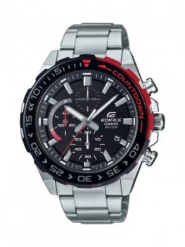 Casio Edifice Mens Chronograph Silver Bracelet Watch