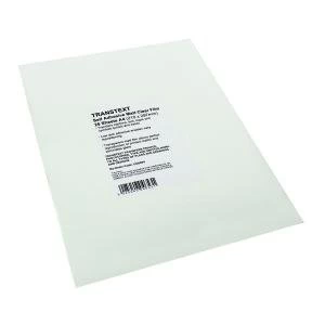 Transtext Self-Adhesive Clear A4 Film 210mmx297mm Pack of 25 UG6904