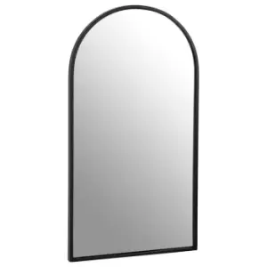 Olivia's Trento Wall Mirror Black Arched / Large
