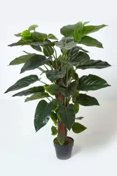 Artificial Philodendron Tree, 120cm Tall