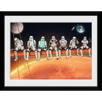 Stormtrooper Stormtroopers On A Girder Collector Print