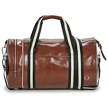 Fred Perry CONTRAST COLOUR BARREL BAG mens Sports bag in Brown - Sizes One Size