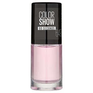 Maybelline Color Show 649 Clear Shine Nail Polish 7ml Clear