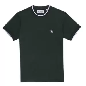 Original Penguin Ringer T Shirt - Green