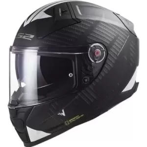 LS2 Ff811 Vector Ii Splitter Black White Full Face Helmet S