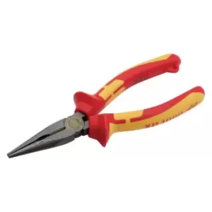 99067 XP1000 VDE Long Nose Pliers, 160mm, Tethered - Draper