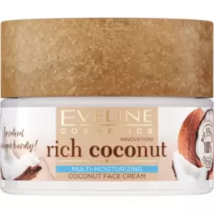 Eveline Cosmetics Rich Coconut Rejuvenating Nourishing Cream with Probiotics 50ml