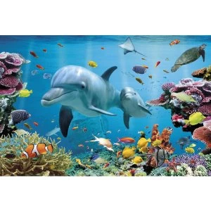 Tropical Underwater Ocean Poster 61cm x 91.5cm