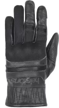 Helstons Bull Air Summer Motorcycle Gloves, black-grey, Size M L, black-grey, Size M L