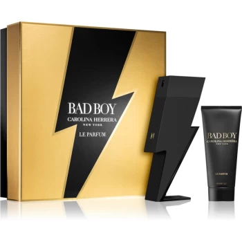 Carolina Herrera Bad Boy Le Parfum Gift Set 100ml Eau de Parfum + 100ml Shower Gel
