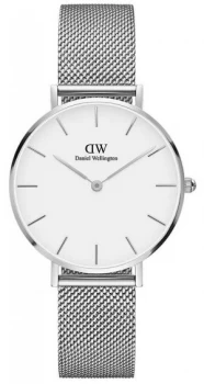 Daniel Wellington Grand Petite 36 Steel Mesh White Watch