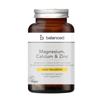 Balanced Magnesium, Calcium & Zinc 60 Caps