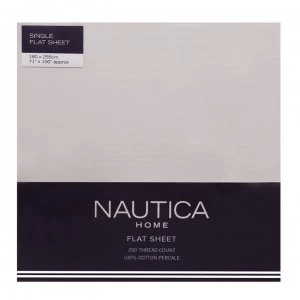 Nautica Flat Sheet - Cream