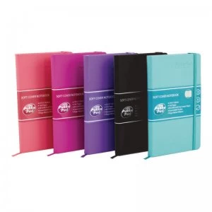 Pukka Signature Soft Cover Notebook A5 Casebound 192 Pages Assorted Pa