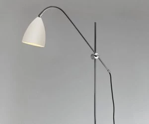 1 Light Floor Lamp Cream, E27