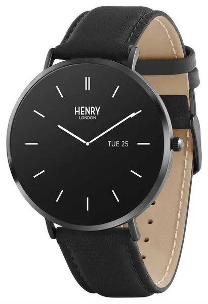 Henry London HLS65-0005 Smart AMOLED (43mm) Brushed Black Watch