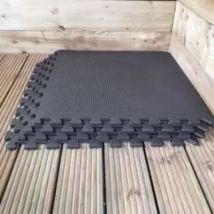 32 Piece EVA Foam Floor Protective Tiles / Mats 60x60cm Each Set For Gyms, Garages, Camping, Kids Play Matting, Hot Tub Flooring Mats And Much More!