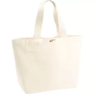 Westford Mill Organic Marina XL Tote Bag (One Size) (Natural) - Natural