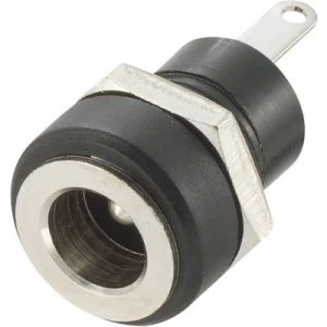 Conrad Components Low power connector Socket vertical vertical 4.9mm 1.65mm