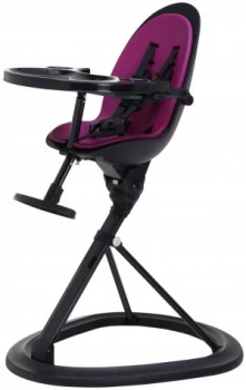Ickle Bubba Orb Purple on Black Highchair