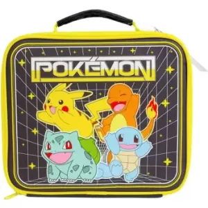 Pokemon Rectangular Lunch Bag (One Size) (Yellow/Black/Blue) - Yellow/Black/Blue