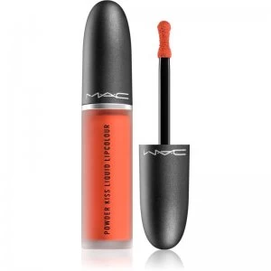 MAC Cosmetics Powder Kiss Liquid Lipcolour Liquid Matte Lipstick Shade Resort Season 5ml