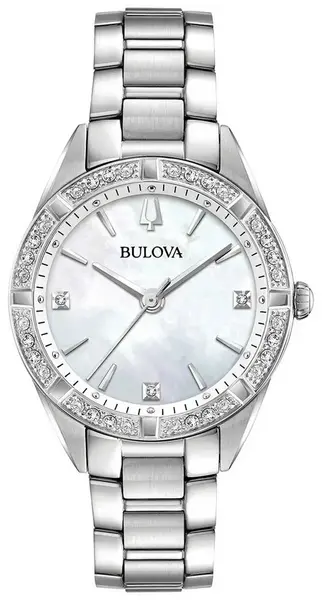 Bulova 96R228 Womens Classic Sutton Mother-of-Pearl Watch