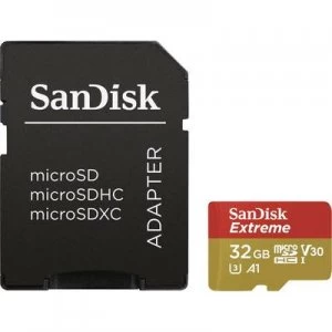 SanDisk Extreme 32GB Micro SDHC Memory Card
