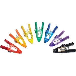KitchenCraft Magnetic Bag Clips 7 Piece