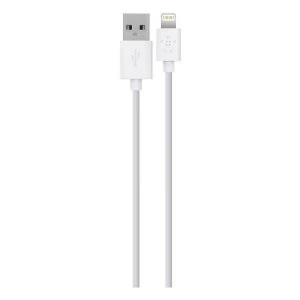Belkin F8J023BT3M-WHT 3M Lighting Charge and Sync Cable in White