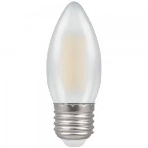 Crompton LED Candle ES E27 Filament Dimmable Pearl 5W - Warm White