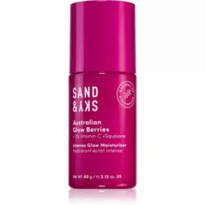 Sand & Sky Australian Glow Berries Intense Glow Moisturiser moisturising fluid with brightening effect 60 g