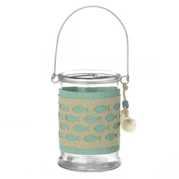 Fish Decorated Tea Light Holder By Heaven Sends