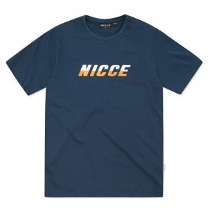 Nicce T Shirt Mens - Airforce Blue