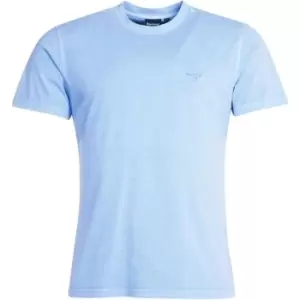 Barbour Garment Dyed T-Shirt - Blue