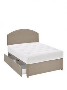 Airsprung Ezra 600 Pocket Ortho Divan Bed With Storage Options - Medium Firm