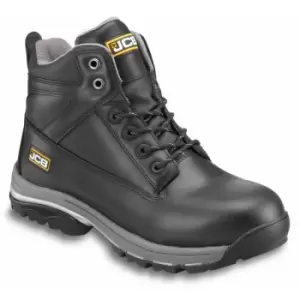 JCB WORKMAX Safety Work Boots Black Steel Toecap & Midsole - Size 6