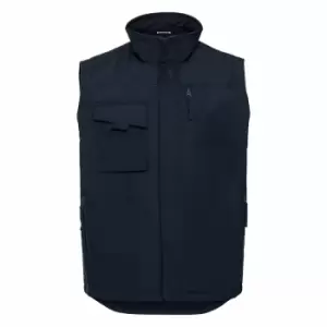 Russell Mens Workwear Gilet Jacket (3XL) (French Navy)