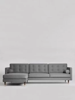 Swoon Porto Fabric Left Hand Sofa