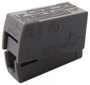 WAGO 2.5mm Grey Lighting Connector