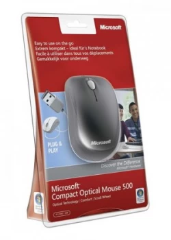 Microsoft 500 Compact Optical Mouse