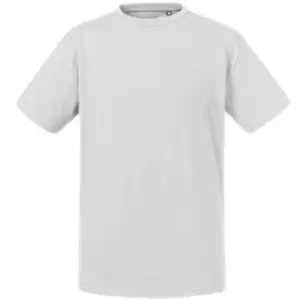 Russell Kids/Childrens Pure Organic T-Shirt (7-8 Years) (White)