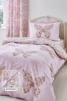 'Enchanted Butterfly' Duvet Cover Set