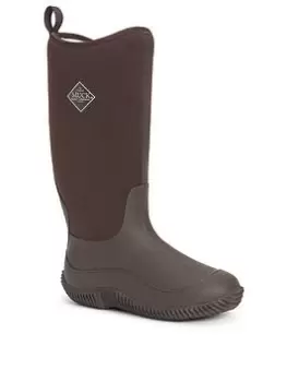 Muck Boots Hale Fleece Wellington Boots - Brown, Size 6, Women